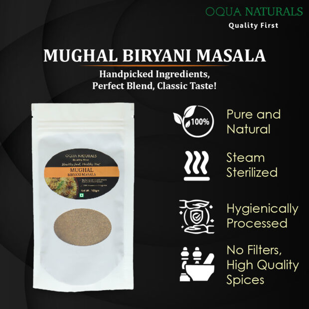 Mughal Biryani Masala, Enhance Aroma & Taste - 100 gm - Image 3