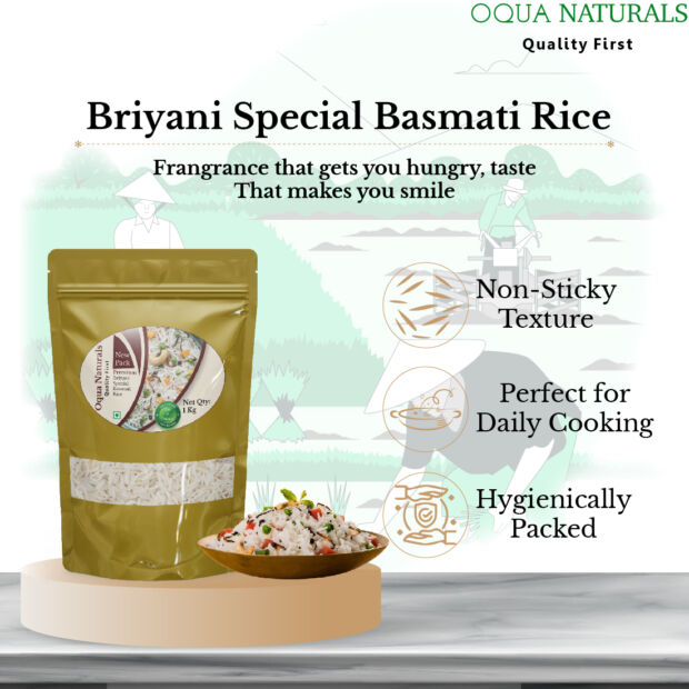 Premium Biryani Special Basmati Rice - Image 3