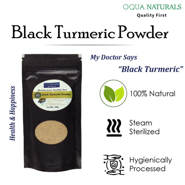 Black Turmeric Powder 100gm - Image 3
