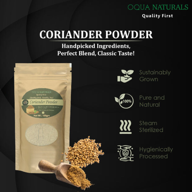 Freshly Grounded Coriander Powder 250 gm - Image 3