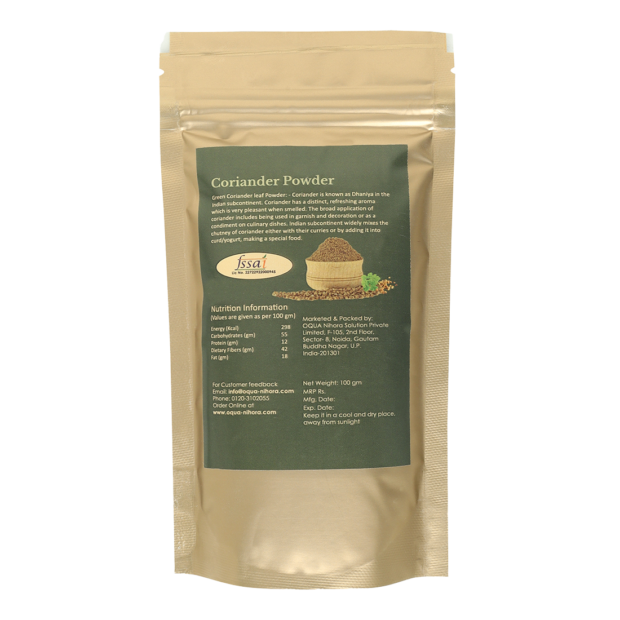 Freshly Grounded Coriander Powder 250 gm - Image 2