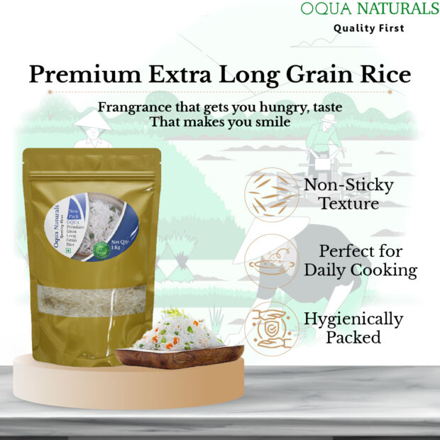 Premium Extra Long Grain Rice - Image 3