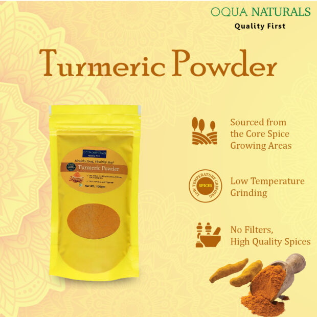 Freshly Grounded Turmeric Powder 100g - Image 3
