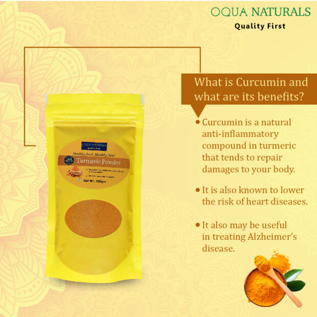Freshly Grounded Turmeric Powder 100g - Image 4