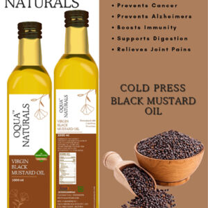Cold Press Virgin Black Mustard Oil